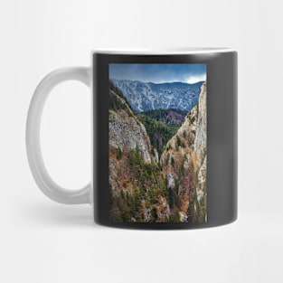 Canyon and mountain range Mug